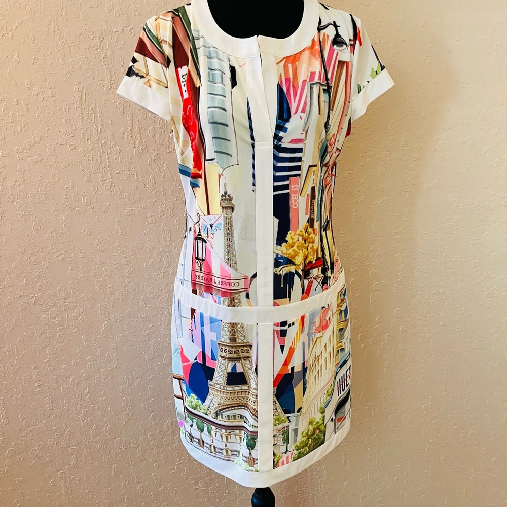 Adore White Cream Sheath‎ Mini Dress